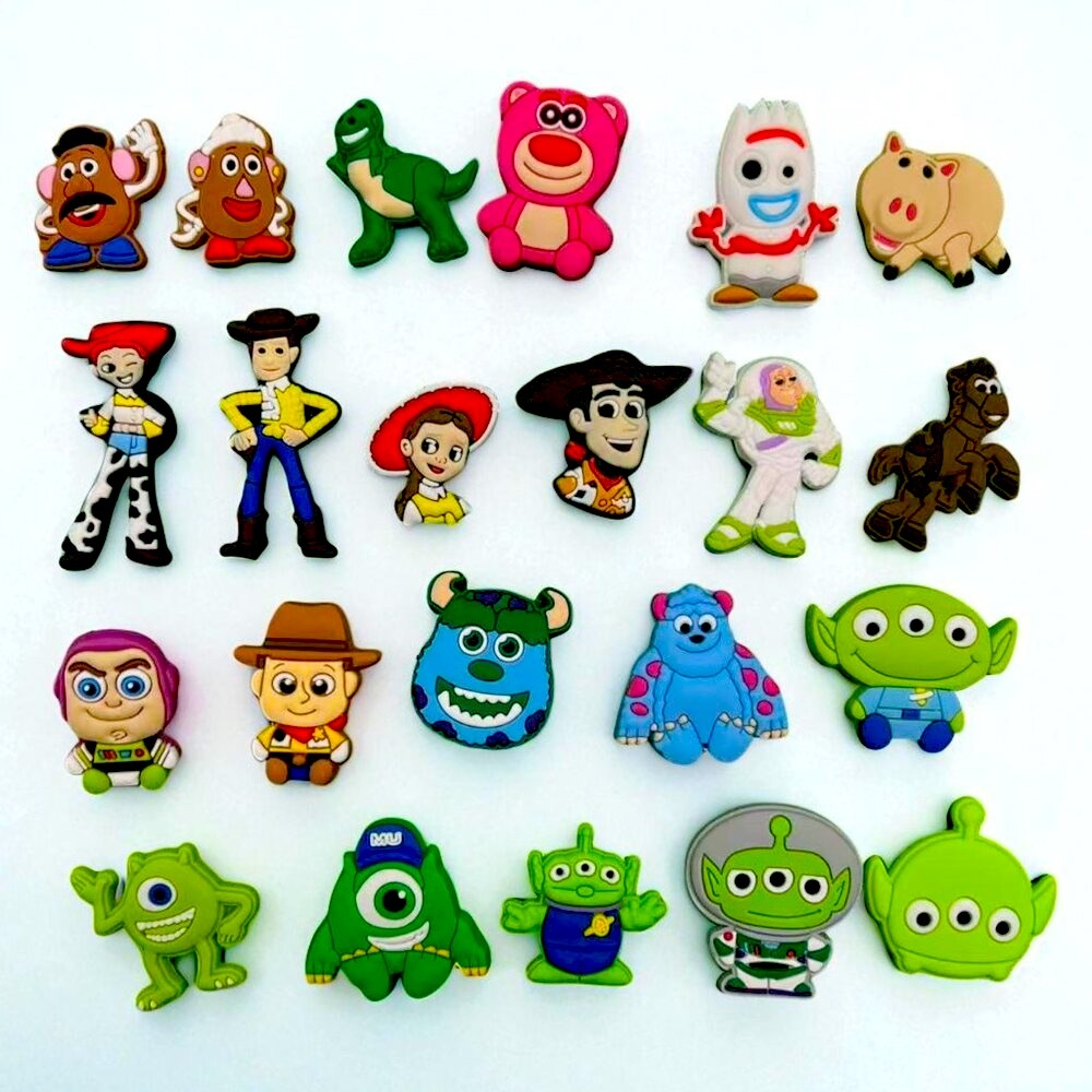 Set of 22pcs Toy Story Shoe Charms